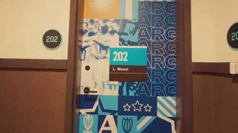 Căn phòng ngủ đặc biệt của Messi tại World Cup 2026
