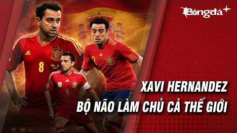 Xavi nâng Tây Ban Nha lên đỉnh thế giới