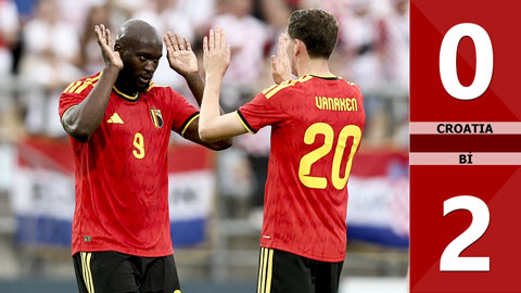 Highlight Croatia vs Bỉ: 0-2 (Giao hữu quốc tế 2026)