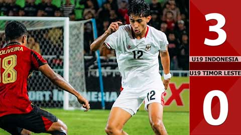 Highlight U19 Indonesia vs U19 Timor Leste: 3-0 (VCK U19 Đông Nam Á 2026)