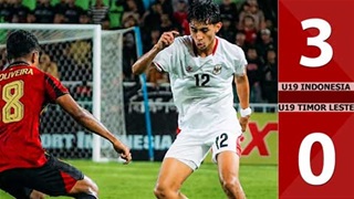 Highlight U19 Indonesia vs U19 Timor Leste: 3-0 (VCK U19 Đông Nam Á 2026)