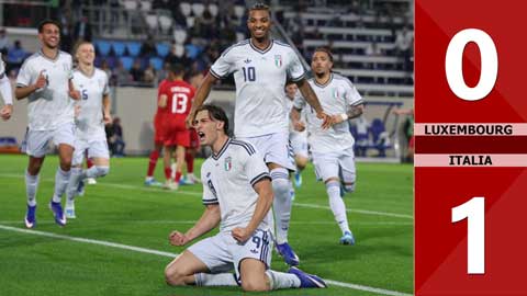 Highlight Luxembourg vs Italia: 0-1 (Giao hữu Quốc tế 2026)