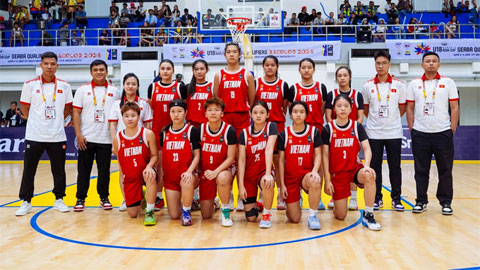 ĐT bóng rổ U18 nữ Việt Nam đánh bại Thái Lan ở SEABA Qualifiers 2026