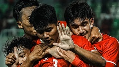 U19 Indonesia đứng dưới Việt Nam dù thắng đậm Timor Leste