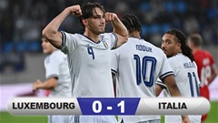 Kết quả Luxembourg 0-1 Italia: Azzurri thử nghiệm thành công