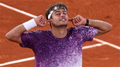 Flavio Cobolli mơ vào chung kết Roland Garros nhờ ‘vía’ của Nadal