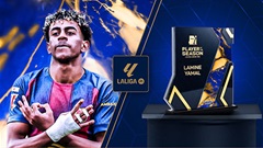 Lamine Yamal được vinh danh Cầu thủ xuất sắc nhất La Liga 2025/26