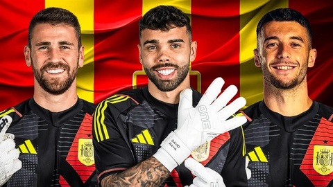 Ba thủ môn Tây Ban Nha tranh 'Găng tay vàng' World Cup 2026