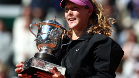 Mirra Andreeva vô địch Roland Garros 2026 ở tuổi 19