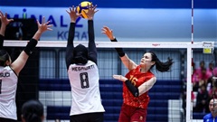 Đội tuyển bóng chuyền nữ Việt Nam thắng đậm trận ra quân AVC Cup 2026