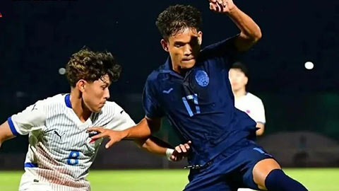 U19 Campuchia gây bất ngờ, tiễn Philippines về nước