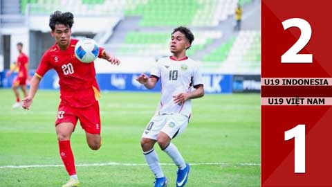 Highlight U19 Indonesia vs U19 Việt Nam: 2-1 (VCK U19 Đông Nam Á 2026)