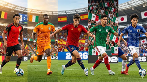 5 thần đồng mà MU cần theo dõi sát sao tại World Cup 2026