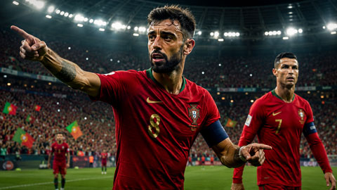 Không phải Ronaldo, Bruno mới là linh hồn của Bồ Đào Nha