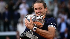 Alexander Zverev lần đầu vô địch Grand Slam tại Roland Garros 2026