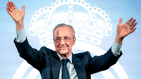 Florentino Perez tái đắc cử Chủ tịch Real Madrid, cầm quyền tới năm 2030
