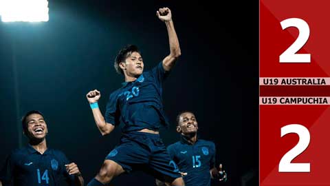 Highlight U19 Australia vs U19 Campuchia: 2-2 (VCK U19 Đông Nam Á 2026)