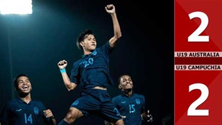 Highlight U19 Australia vs U19 Campuchia: 2-2 (VCK U19 Đông Nam Á 2026)