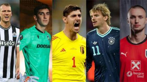 Top 10 cầu thủ có chiều cao 'khủng' nhất tại World Cup 2026 