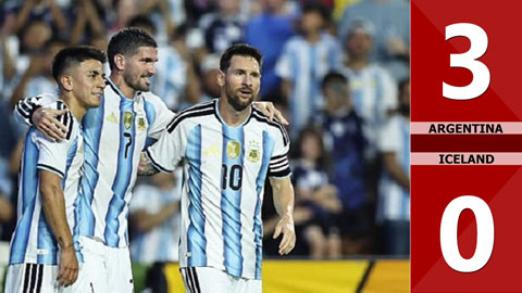 Highlight Argentina vs Iceland: 3-0 (Giao hữu Quốc tế 2026)