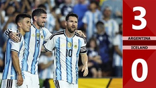 Highlight Argentina vs Iceland: 3-0 (Giao hữu Quốc tế 2026)