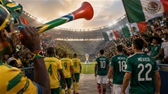 Tiếng kèn Vuvuzela đã tắt, nhưng Mexico và Nam Phi vẫn mắc kẹt ở năm 2010 