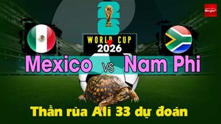 Thần Rùa Ali 33 dự đoán: Mexico vs Nam Phi (vòng bảng World Cup 2026)