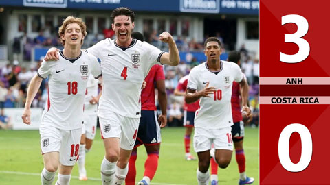 Highlight Anh vs Costa Rica: 3-0 (Giao hữu Quốc tế 2026)