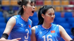 Đội tuyển bóng chuyền nữ Việt Nam vào bán kết AVC Cup 2026