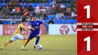 Highlight PVF-CAND vs Bắc Ninh: 1-1, pen: 4-5 (Play-off thăng hạng V.League 2025/26)