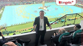 Chủ tịch VFF tham dự lễ khai mạc World Cup 2026