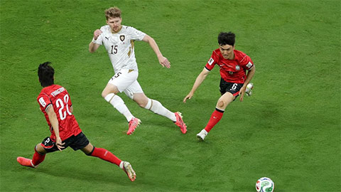 Trực tiếp CH Séc 0-0 Hàn Quốc: Hàn Quốc tấn công dồn dập