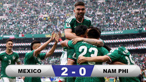 Kết quả Mexico 2-0 Nam Phi: Khai mạc World Cup tưng bừng
