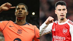 Arsenal tính đổi Martinelli lấy Rashford?