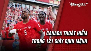 Chủ nhà Canada hòa trận ra quân: 121 giây cứu cả một đất nước khỏi cơn ác mộng