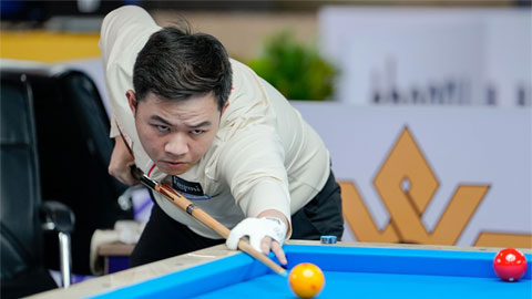 Bao Phương Vinh vào vòng knock-out World Cup billiards Ankara 2026