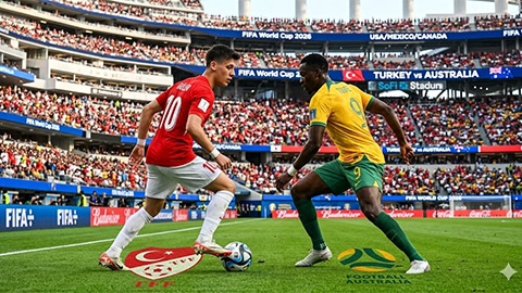 Trực tiếp Thổ Nhĩ Kỳ vs Australia, 11h00 ngày 14/6
