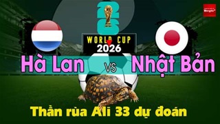 Thần Rùa Ali 33 dự đoán: Hà Lan vs Nhật Bản (Vòng bảng World Cup 2026)