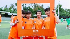 Những hình ảnh ấn tượng về Festival bóng đá nữ trẻ 2026 tại Đồng Tháp