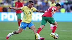 Trực tiếp Brazil 0-1 Morocco: Saibari lốp bóng kỹ thuật mở tỷ số