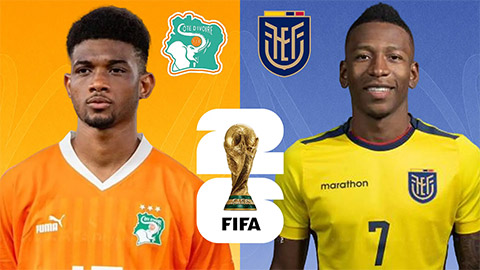 Trực tiếp Ecuador vs Bờ Biển Ngà, 6h00 ngày 15/6