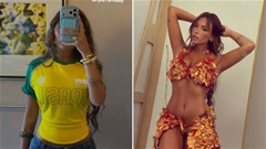 Fan nữ quyến rũ nhất Brazil với thân hình khiến nam giới 'chết mê chết mệt'