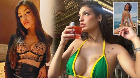 Nữ CĐV sexy hứa điều các fan đều thích mỗi khi Brazil ghi bàn