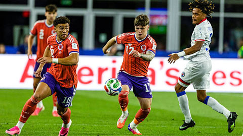  Trực tiếp Scotland 1-0 Haiti: Hiệp 2 bắt đầu