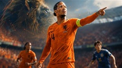 Van Dijk 'làm tất, ăn cả', Hà Lan thế là dở rồi!
