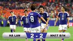 Kết quả Hà Lan 2-2 Nhật Bản: Kiên cường 'Samurai Xanh'
