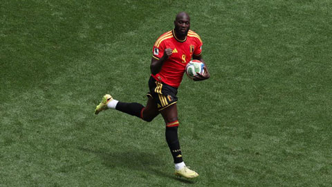 Lukaku vào sân giúp Bỉ có được bàn gỡ hòa 1-1 trước Ai Cập