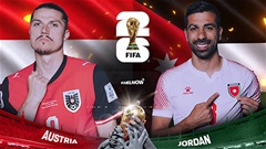 Siêu máy tính dự đoán kết quả Áo vs Jordan tại World Cup 2026