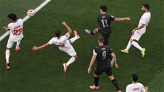 Trực tiếp Iran 0-1 New Zealand: New Zealand có bàn mở tỷ số đẹp mắt
