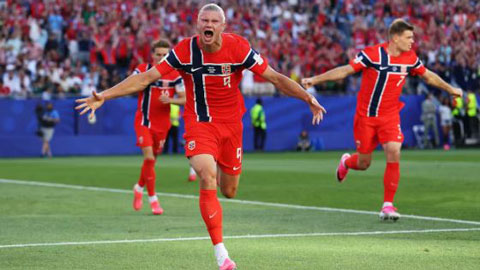 Haaland ghi bàn mở tỷ số, khởi đầu cho thắng lợi 4-1 của Na Uy trước Iraq